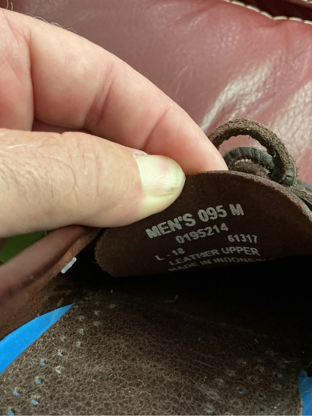 Men's Brown Leather Boat Shoes by SPERRY Size 9.5